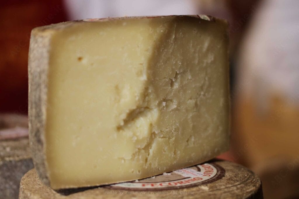 pecorino di montagna formaggio stagionato di Norcia